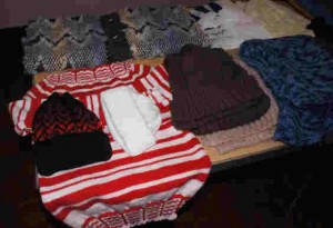 Charity knits 1