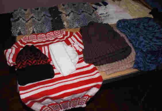 Charity knits 1