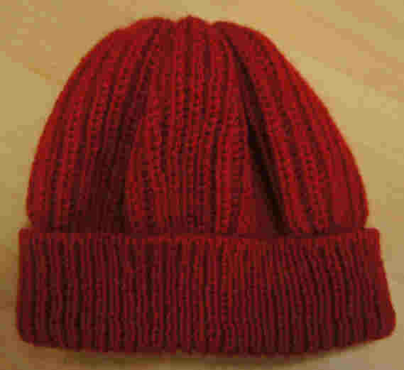 Ribbed baby's hat