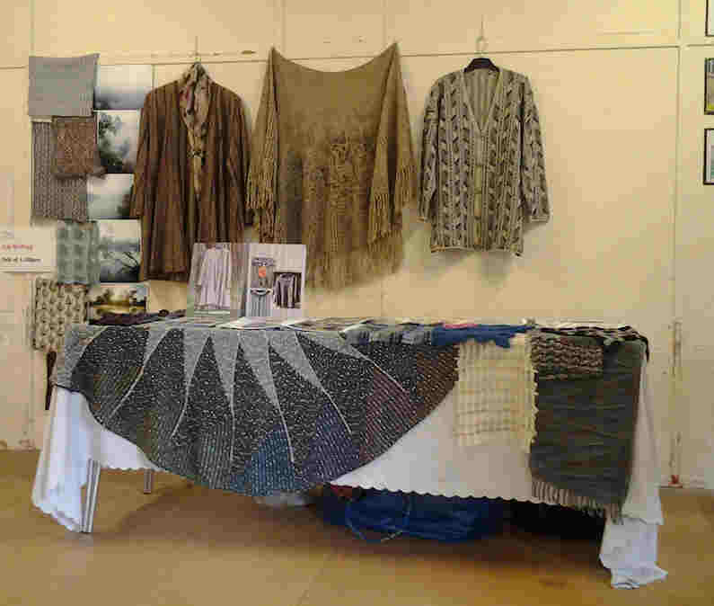 display of work by Iris Bishop