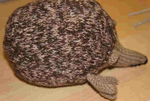 Knitted Hegdehog Knitted Hegdehog