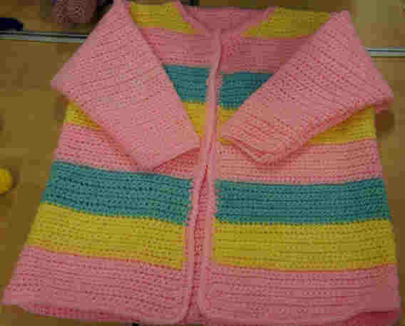 Child's Crochet Jacket