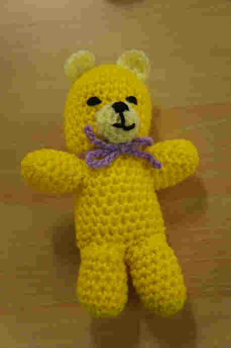 Little Crochet Teddy Bear