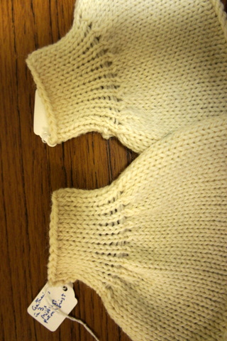 two gathering needle arrangements
