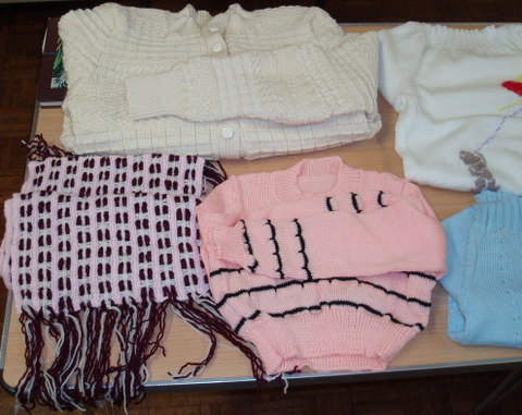 Charity knits 1