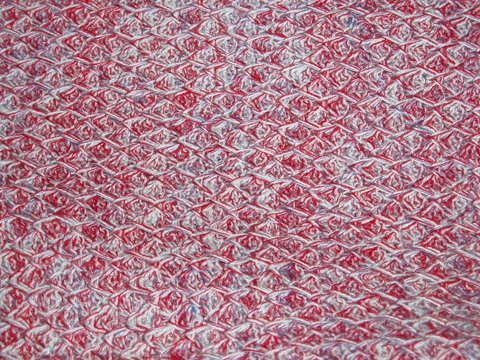 Tuck stitch scarf