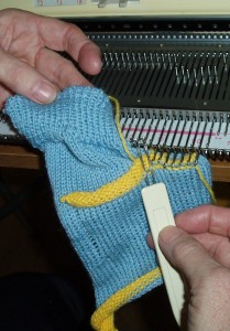 Picking up pocket bottom