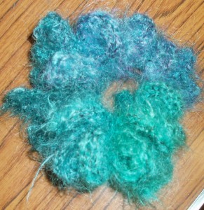 Margaret's Scrunchy hair decoration