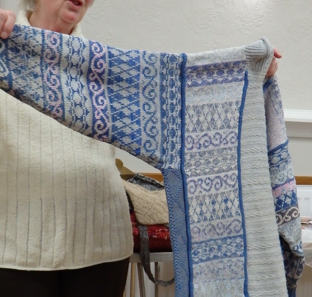 Show and tell - Anthea's jumper #1